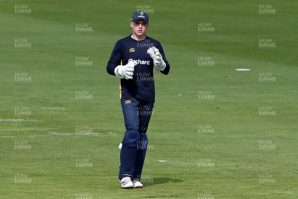 210720 - Glamorgan Cricket Intra Squad Game - Wicket Keeper Alex Horton 