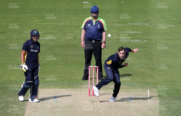 210720 - Glamorgan Cricket Intra Squad Game - Andrew Salter bowling