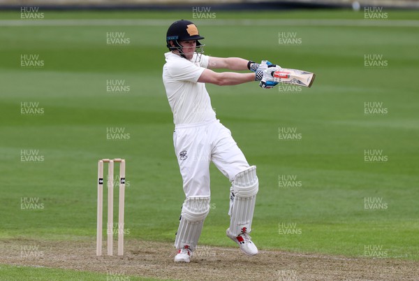 310324 - Glamorgan Cricket v Cardiff UCCE - Pre Season Friendly - Joe Phillips of Cardiff batting