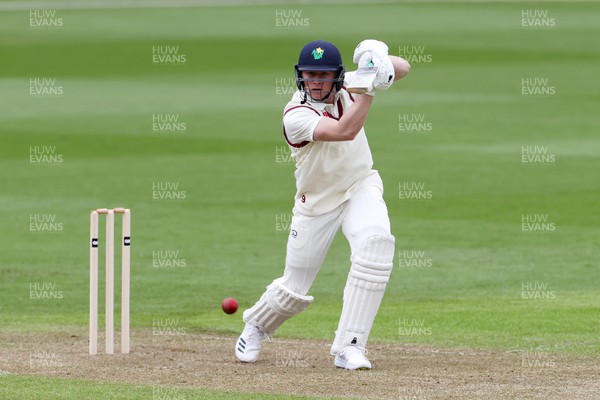 310324 - Glamorgan Cricket v Cardiff UCCE - Pre Season Friendly - Ben Morris of Cardiff batting