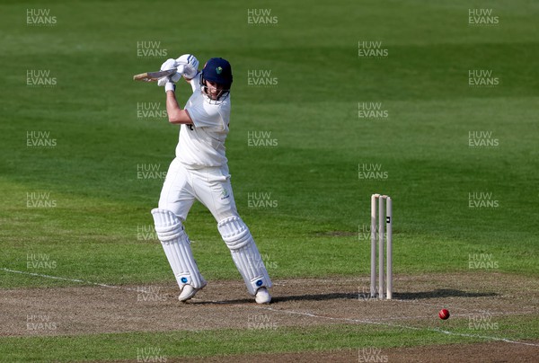 310324 - Glamorgan Cricket v Cardiff UCCE - Pre Season Friendly - Billy Root of Glamorgan batting
