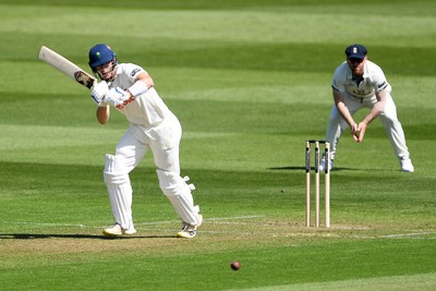 020525 - Glamorgan v Derbyshire - Rothesay County Championship - Asa Tribe of Glamorgan batting