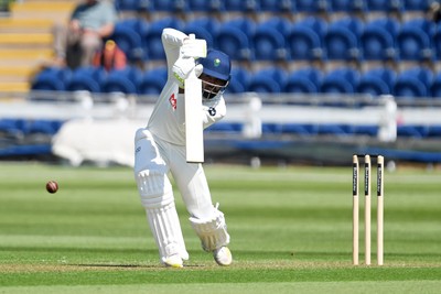 020525 - Glamorgan v Derbyshire - Rothesay County Championship - Zain Ul-Hassan of Glamorgan batting