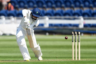 020525 - Glamorgan v Derbyshire - Rothesay County Championship - Zain Ul-Hassan of Glamorgan batting