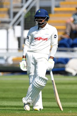 020525 - Glamorgan v Derbyshire - Rothesay County Championship - Zain Ul-Hassan of Glamorgan