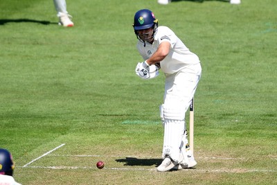 020525 - Glamorgan v Derbyshire - Rothesay County Championship - Kiran Carlson of Glamorgan batting
