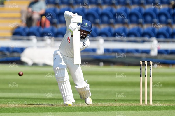 020525 - Glamorgan v Derbyshire - Rothesay County Championship - Zain Ul-Hassan of Glamorgan batting