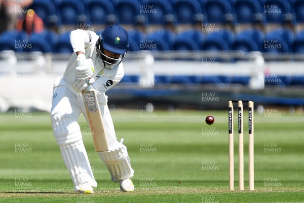 020525 - Glamorgan v Derbyshire - Rothesay County Championship - Zain Ul-Hassan of Glamorgan batting