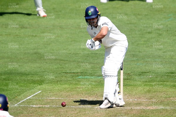 020525 - Glamorgan v Derbyshire - Rothesay County Championship - Kiran Carlson of Glamorgan batting