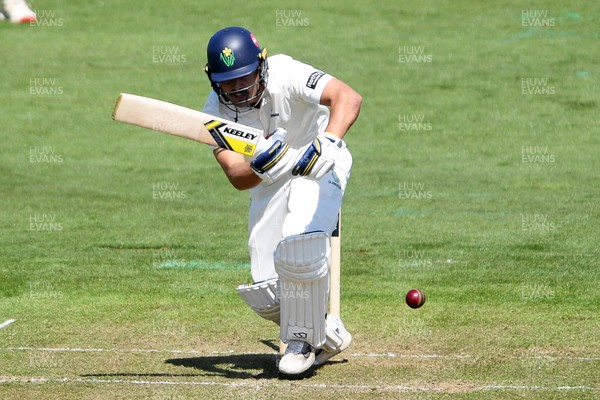 020525 - Glamorgan v Derbyshire - Rothesay County Championship - Kiran Carlson of Glamorgan batting