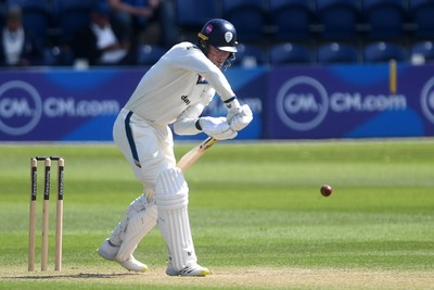 040525 - Glamorgan v Derbyshire - Rothesay County Championship - Luis Reece of Derbyshire batting