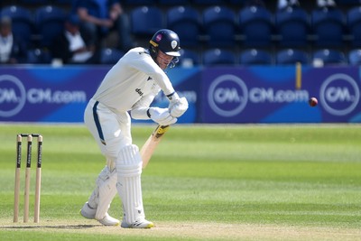 040525 - Glamorgan v Derbyshire - Rothesay County Championship - Luis Reece of Derbyshire batting
