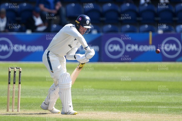 040525 - Glamorgan v Derbyshire - Rothesay County Championship - Luis Reece of Derbyshire batting