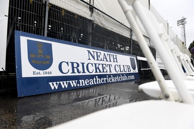 070825 - Glamorgan v Derbyshire - Metro Bank One Day Cup - The match has been abandoned due to the rain