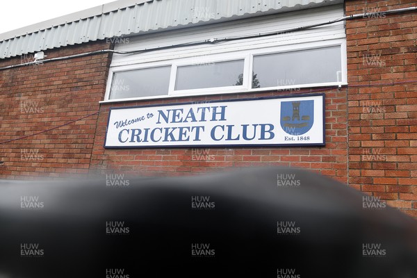 070825 - Glamorgan v Derbyshire - Metro Bank One Day Cup - A general view of Neath Cricket Club