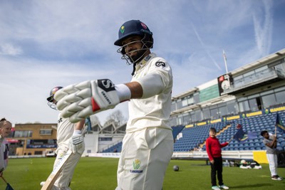 120424 - Glamorgan v Derbyshire - Vitality County Championship, Division Two - Prem Sisodiya of Glamorgan