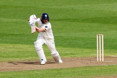 120424 - Glamorgan v Derbyshire - Vitality County Championship, Division Two - Billy Root of Glamorgan batting