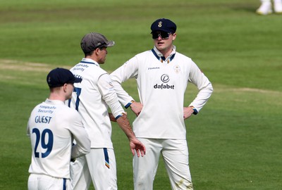 120424 - Glamorgan v Derbyshire - Vitality County Championship, Division Two - Aneurin Donald of Derbyshire