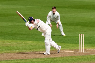 120424 - Glamorgan v Derbyshire - Vitality County Championship, Division Two - Sam Northeast of Glamorgan