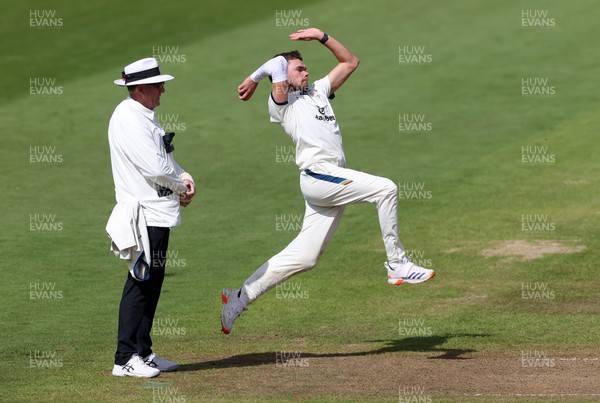 140424 - Glamorgan v Derbyshire - Vitality County Championship, Division Two - Sam Conners of Derbyshire