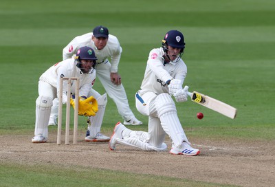 150424 - Glamorgan v Derbyshire - Vitality County Championship, Division Two - Luis Reece of Derbyshire batting