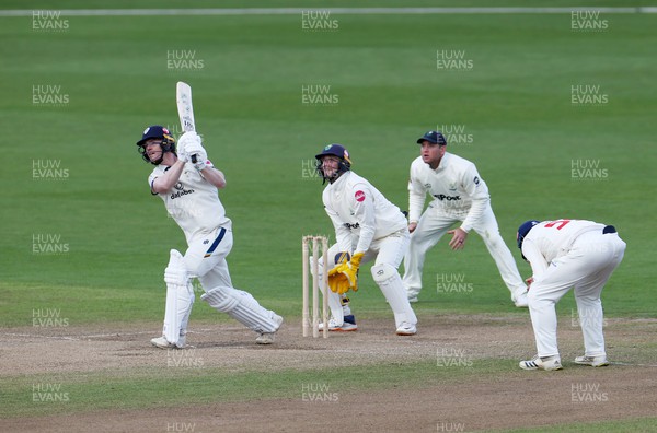 150424 - Glamorgan v Derbyshire - Vitality County Championship, Division Two - Luis Reece of Derbyshire batting