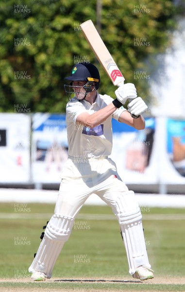 220618 - Glamorgan v Derbyshire - Specsavers County Championship - Nick Selman of Glamorgan batting