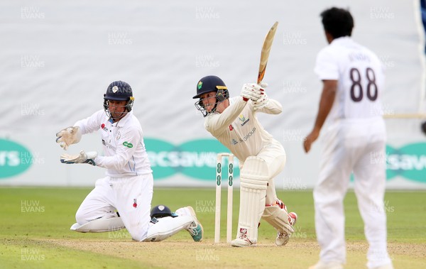 270617 - Glamorgan v Derbyshire - Specsavers County Championship Division Two - Aneurin Donald of Glamorgan batting