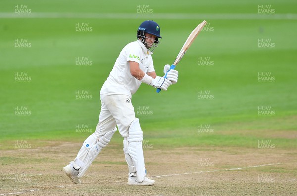 280923 - Glamorgan v Derbyshire - LV County Championship Division 2 - Billy Root of Glamorgan