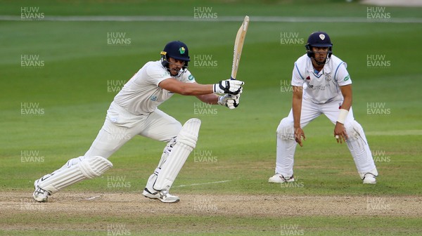 290617 - Glamorgan v Derbyshire - Specsavers County Championship Division Two - Marchant de Lange of Glamorgan batting