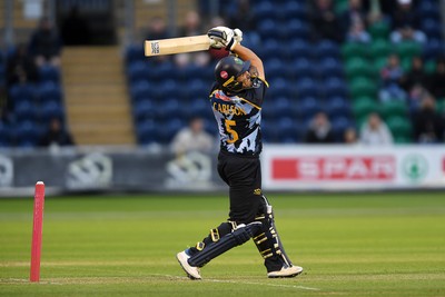 060625 - Glamorgan v Essex - T20 Vitality Blast - Kiran Carlson of Glamorgan batting
