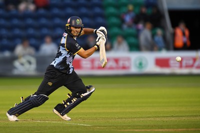 060625 - Glamorgan v Essex - T20 Vitality Blast - Kiran Carlson of Glamorgan batting