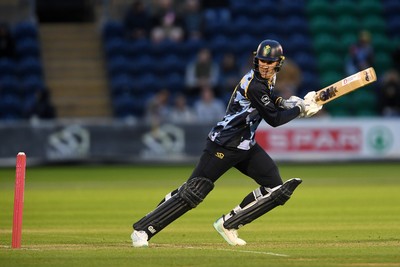 060625 - Glamorgan v Essex - T20 Vitality Blast - Ben Kellaway of Glamorgan batting