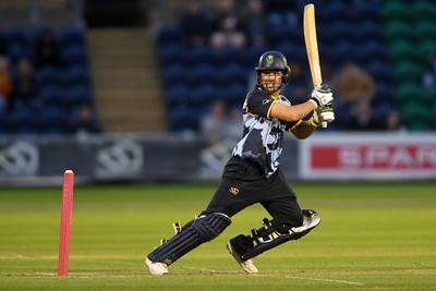 060625 - Glamorgan v Essex - T20 Vitality Blast - Kiran Carlson of Glamorgan batting