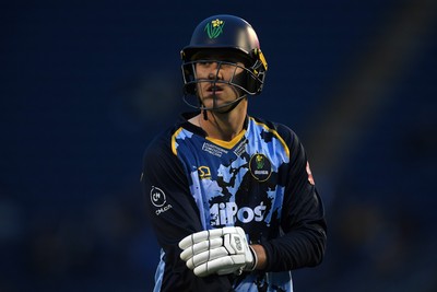 060625 - Glamorgan v Essex - T20 Vitality Blast - Ben Kellaway of Glamorgan