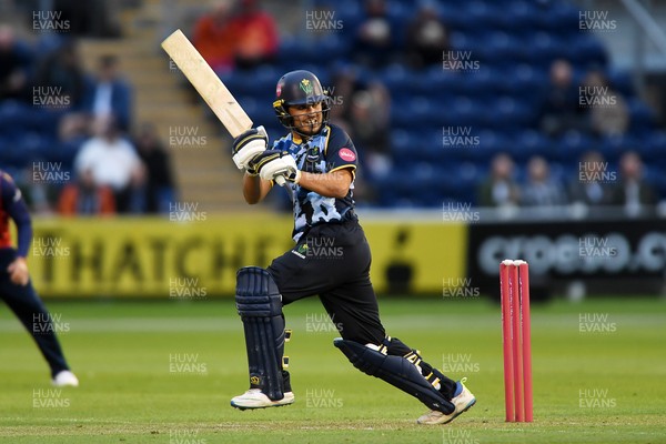 060625 - Glamorgan v Essex - T20 Vitality Blast - Kiran Carlson of Glamorgan batting