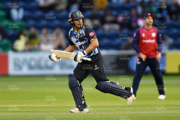 060625 - Glamorgan v Essex - T20 Vitality Blast - Kiran Carlson of Glamorgan batting
