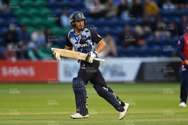 060625 - Glamorgan v Essex - T20 Vitality Blast - Kiran Carlson of Glamorgan batting