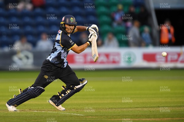 060625 - Glamorgan v Essex - T20 Vitality Blast - Kiran Carlson of Glamorgan batting