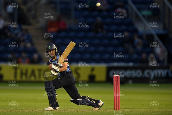 060625 - Glamorgan v Essex - T20 Vitality Blast - Kiran Carlson of Glamorgan batting