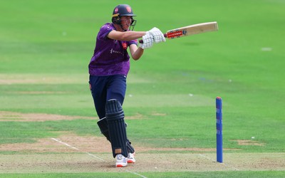 070826 - Glamorgan v Essex, Metro Bank One Day Cup - Mackenzie Jones of Essex plays a shot