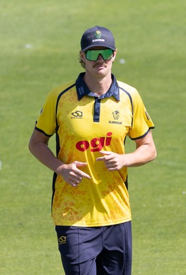 070826 - Glamorgan v Essex, Metro Bank One Day Cup - Connor O'Riordan of Glamorgan