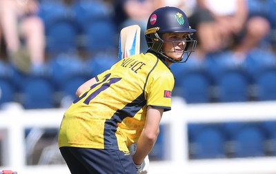 070826 - Glamorgan v Essex, Metro Bank One Day Cup - Harry Wallace of Glamorgan plays a shot