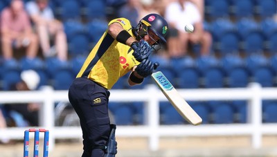 070826 - Glamorgan v Essex, Metro Bank One Day Cup - Colin Ingram of Glamorgan plays a shot