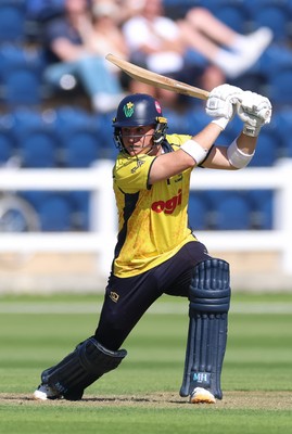 070826 - Glamorgan v Essex, Metro Bank One Day Cup - Alex Horton of Glamorgan plays a shot
