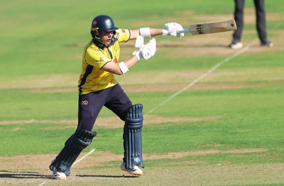 070826 - Glamorgan v Essex, Metro Bank One Day Cup - Alex Horton of Glamorgan plays a shot