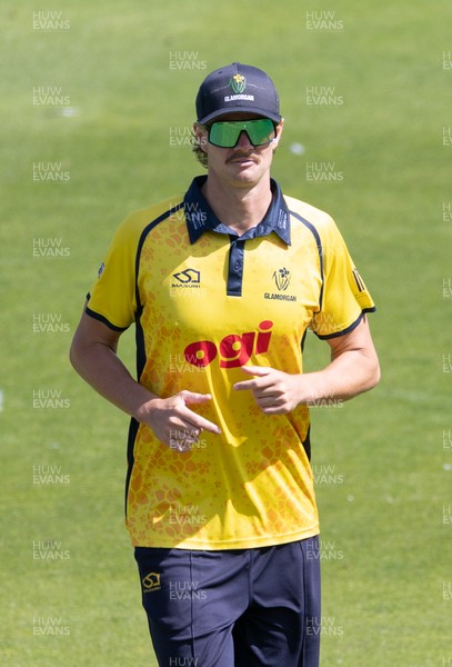 070826 - Glamorgan v Essex, Metro Bank One Day Cup - Connor O'Riordan of Glamorgan