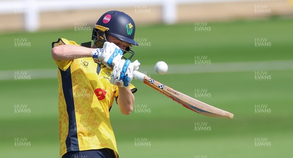 070826 - Glamorgan v Essex, Metro Bank One Day Cup - Harry Wallace of Glamorgan plays a shot