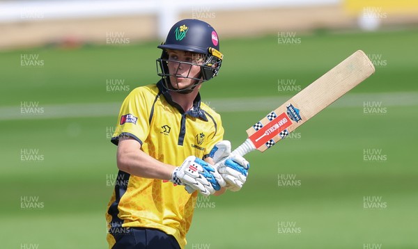 070826 - Glamorgan v Essex, Metro Bank One Day Cup - Harry Wallace of Glamorgan plays a shot