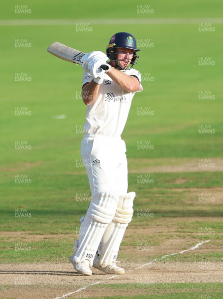 240926 Glamorgan v Essex, Rothesay County Championship Division 1 - Colin Ingram of Glamorgan plays a shot